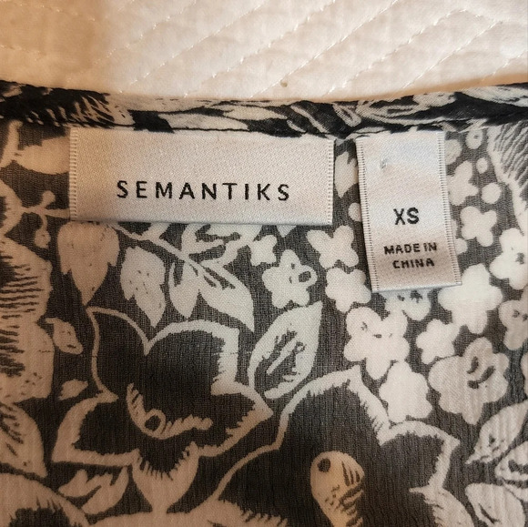 Semantiks silk wrap blouse - Picture 2 of 15